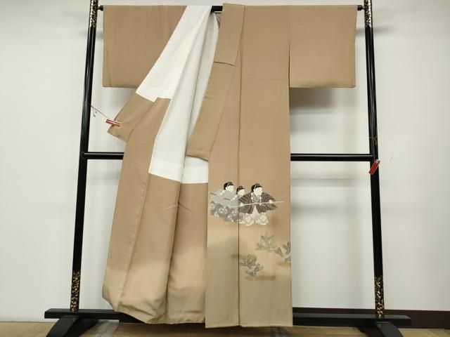 平和屋着物●十日町友禅作家 関口遼一 色留袖 童子遊び 暈し染め 金彩 正絹 ut