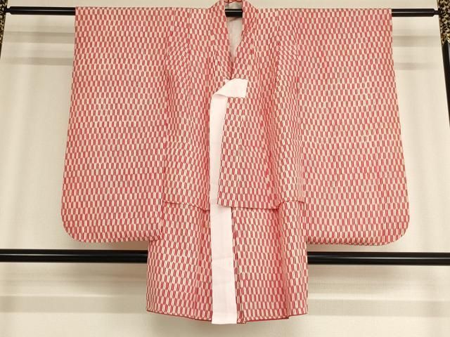 平和屋着物∵子供 女の子 長襦袢 袷 矢羽根文 ja