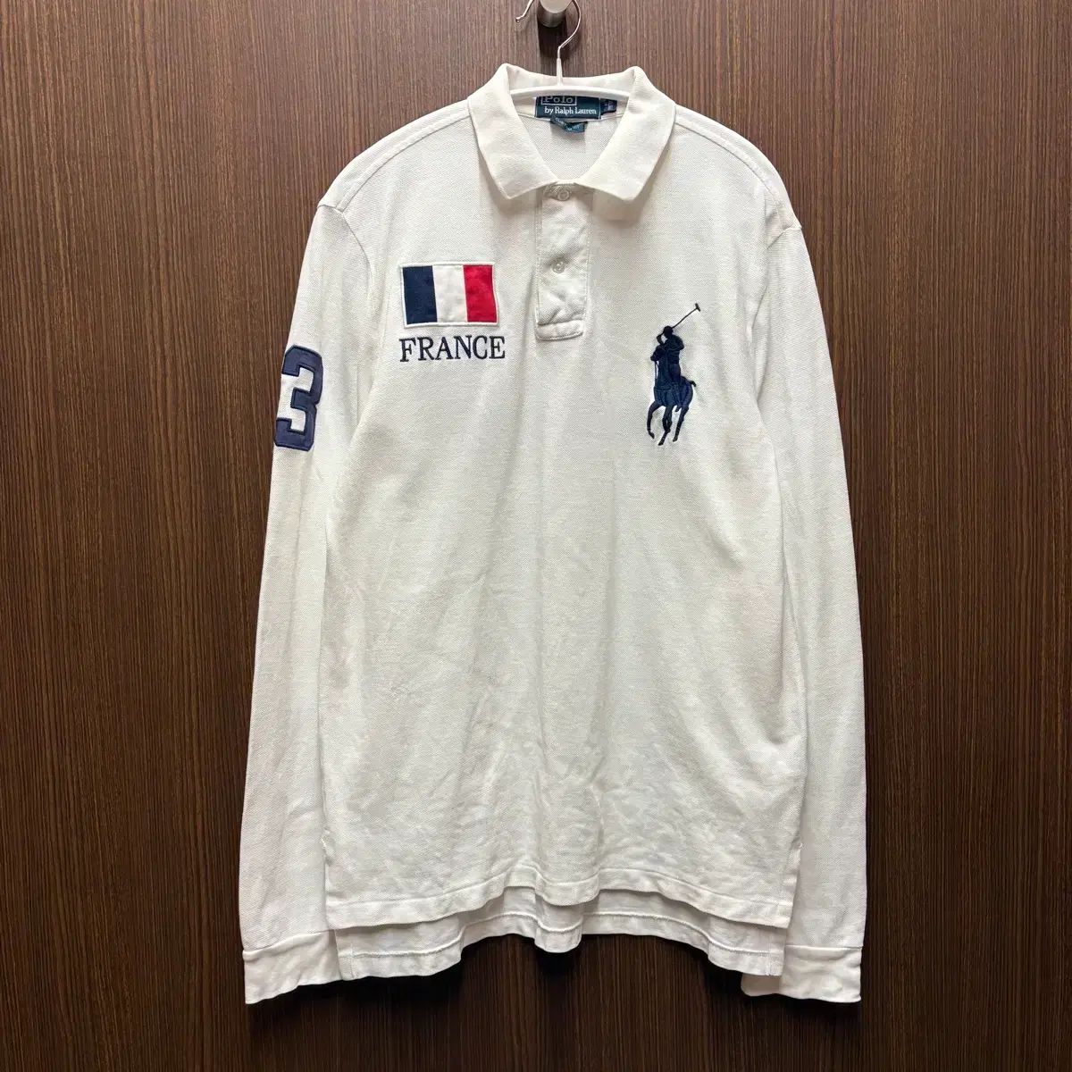 ポロ BIGポニー フランス カラーTシャツ M