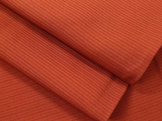 平和屋着物＊夏物 色無地 絽 樺色 正絹 ze