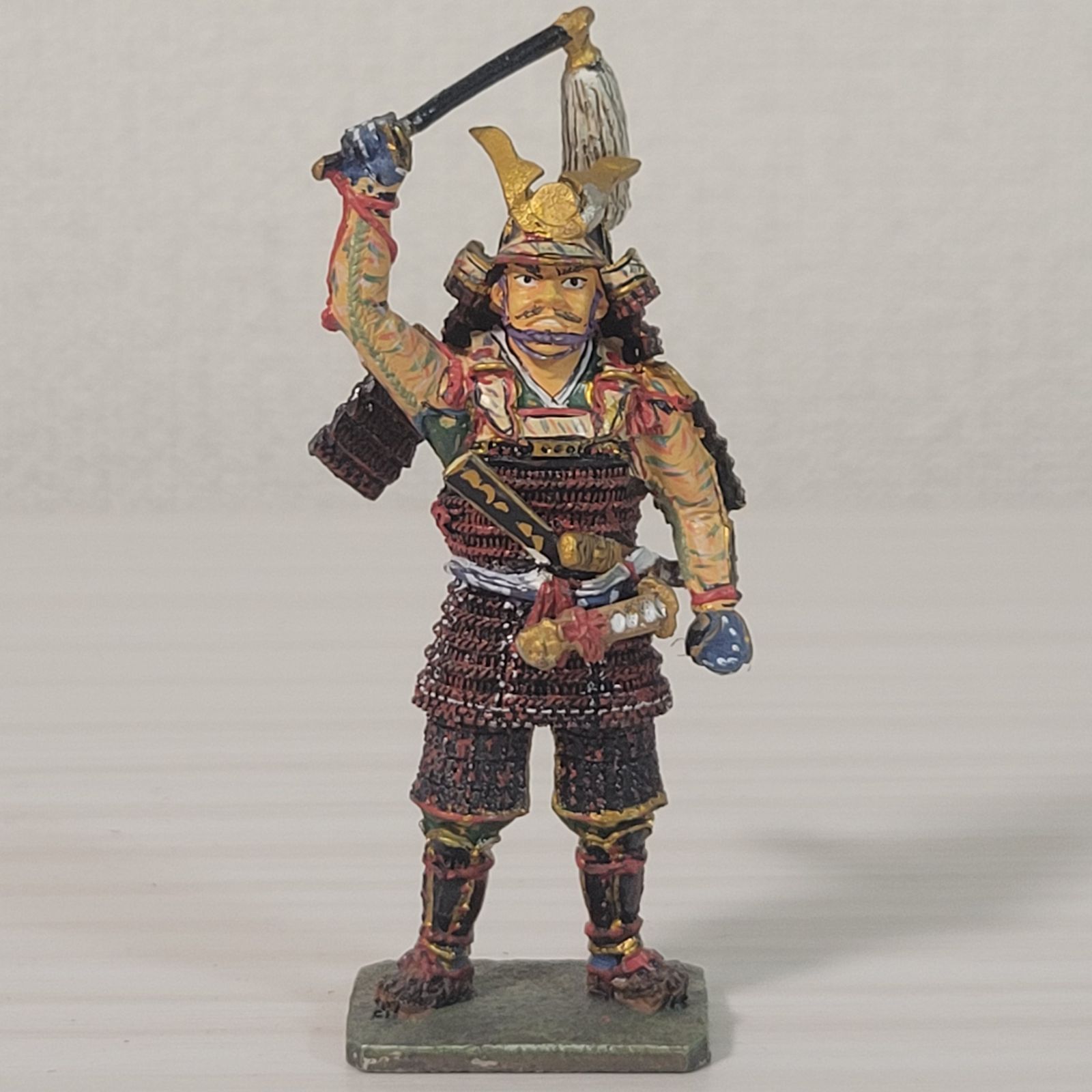 デルプラド 戦国覇王 No.57 武田勝頼 フィギュア 歴史を変えた戦国武将