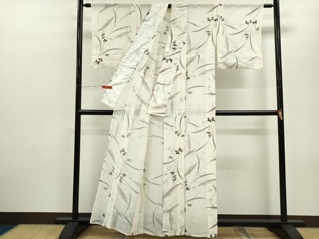 平和屋着物＊夏物 小紋 絽 芒 萩文 洗える着物 CABB9716ze - メルカリ