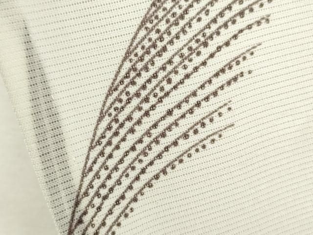 平和屋着物＊夏物 小紋 絽 芒 萩文 洗える着物 CABB9716ze - メルカリ