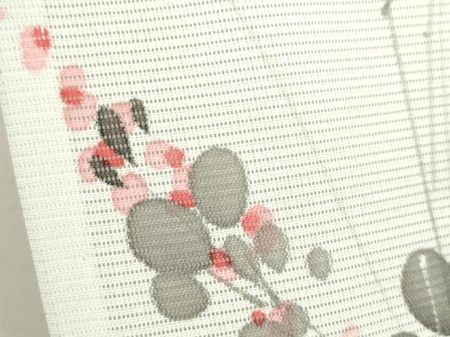  平和屋着物＊夏物 訪問着 絽 手描き 草花文 洗える着物 ze 訪問着 付け下げ 着物