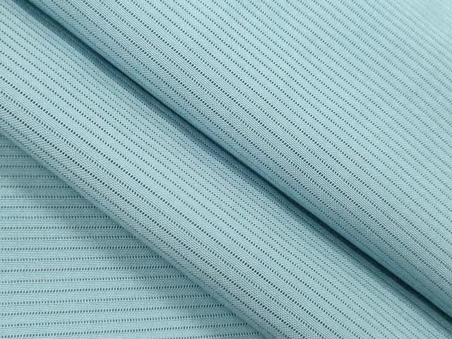 平和屋着物＊夏物 色無地 絽 水色 正絹 ze