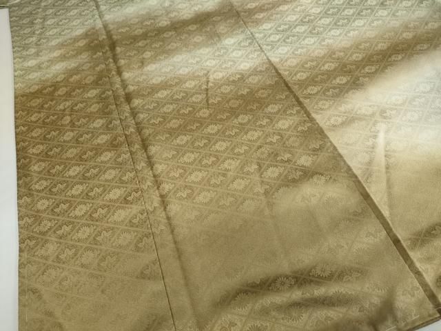  平和屋着物●訪問着 作家物 花菱霞文 暈し染め 正絹 ♥ ud 訪問着 付け下げ 着物