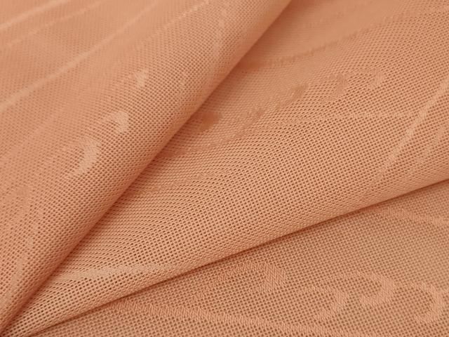 平和屋着物＊夏物 小紋 紗 立波文 正絹 jd