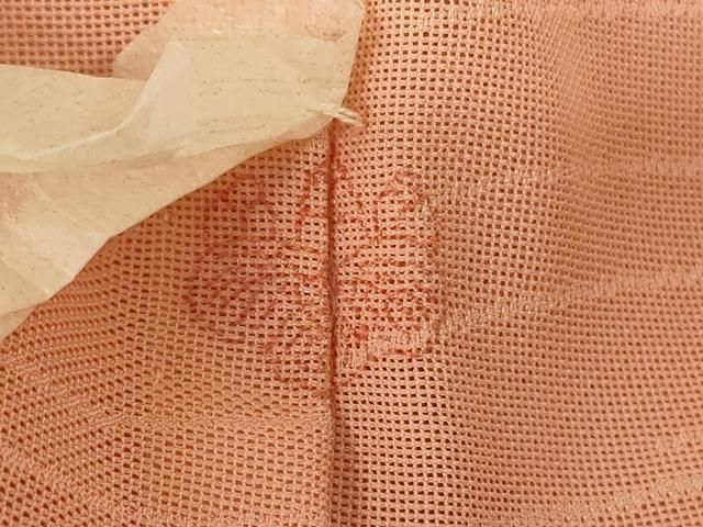  平和屋着物＊夏物 小紋 紗 立波文 正絹 jd 小紋 着物