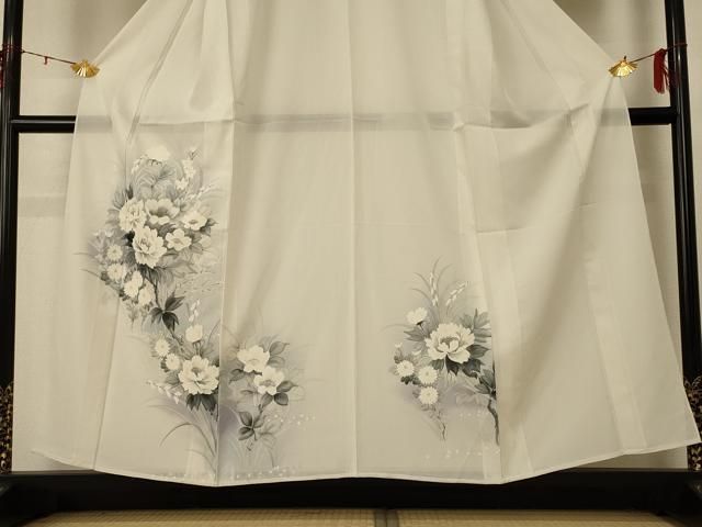 草花文 暈し染め