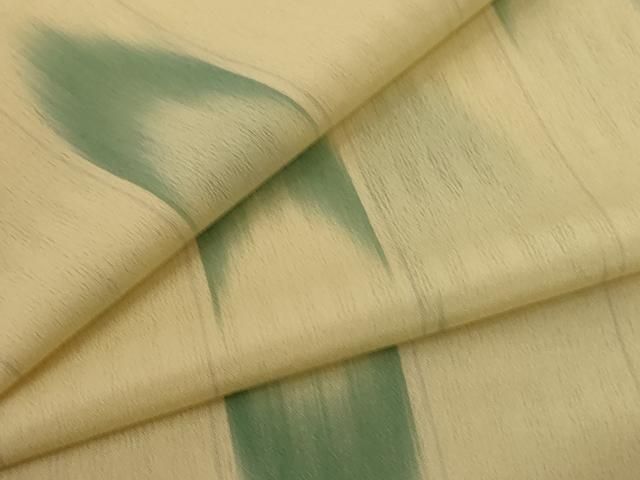 平和屋着物＊夏物 明石ちぢみ 壺垂れ文 証紙付き 正絹 jd