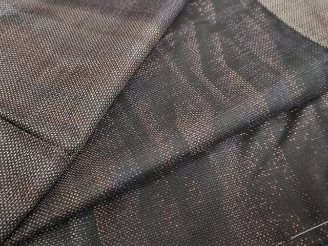 平和屋着物●本場大島紬 9マルキ 霞間道 正絹 ♥ ud