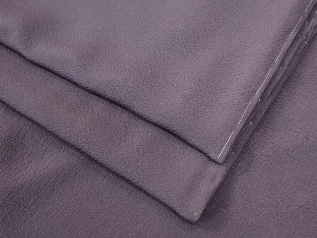 平和屋着物●上質な色無地 鳩羽色 正絹 ♥ yc