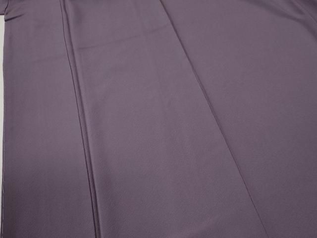 平和屋着物●上質な色無地 鳩羽色 正絹 ♥ yc 色無地 着物