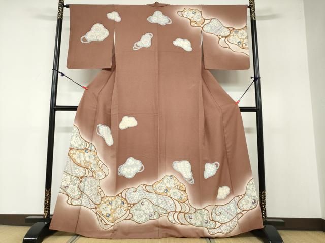 平和屋着物○訪問着 辻が花 暈し染め 正絹 逸品 DABB0376ud - メルカリ