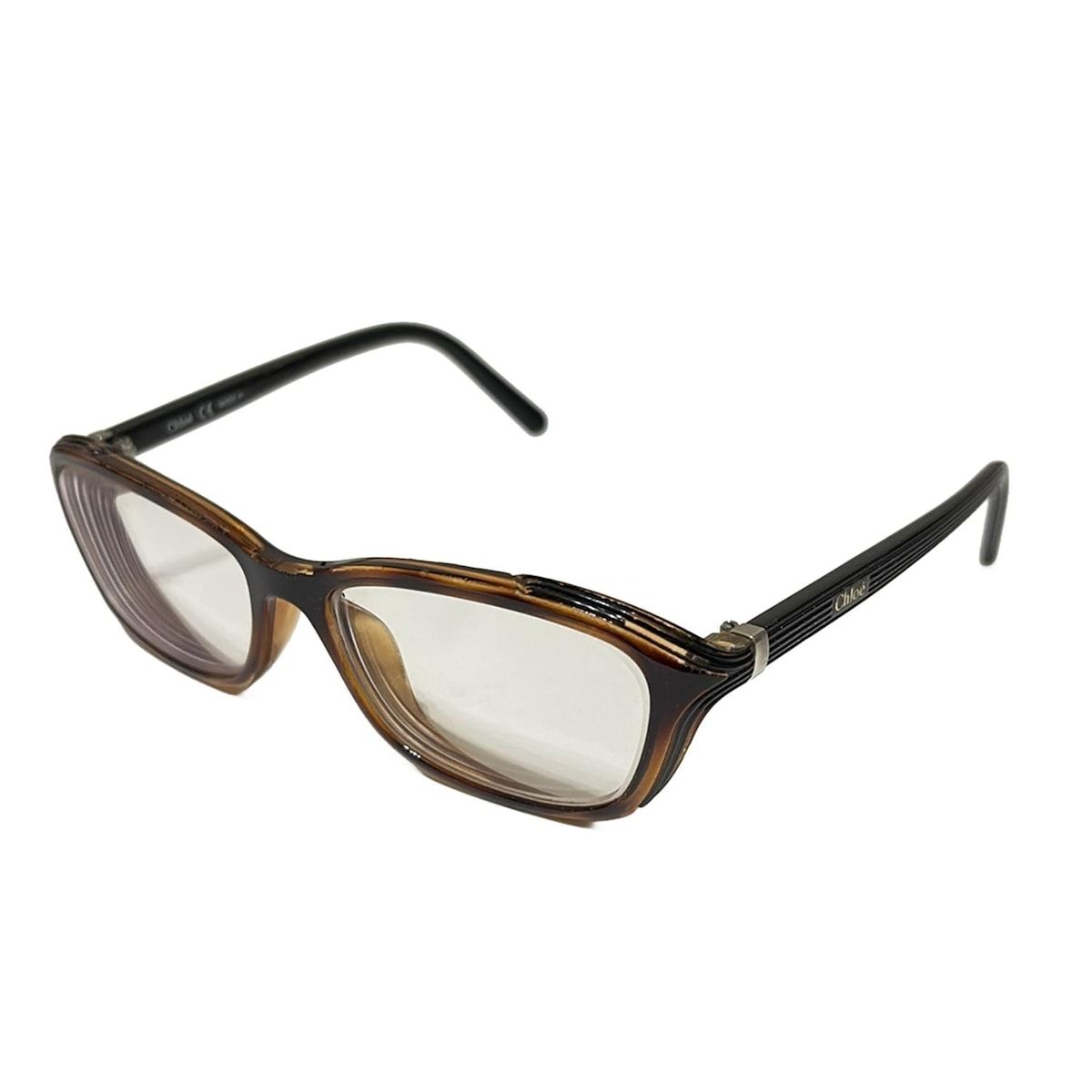 Chloe クロエ メガネ - CE 2649 ダークブラウン×クリア 度入り