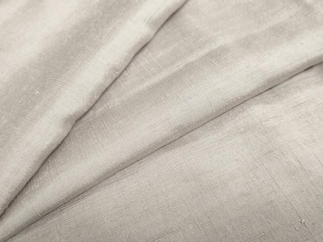 平和屋着物●結城紬 潤色 工芸染織小いけ謹製 正絹 ud