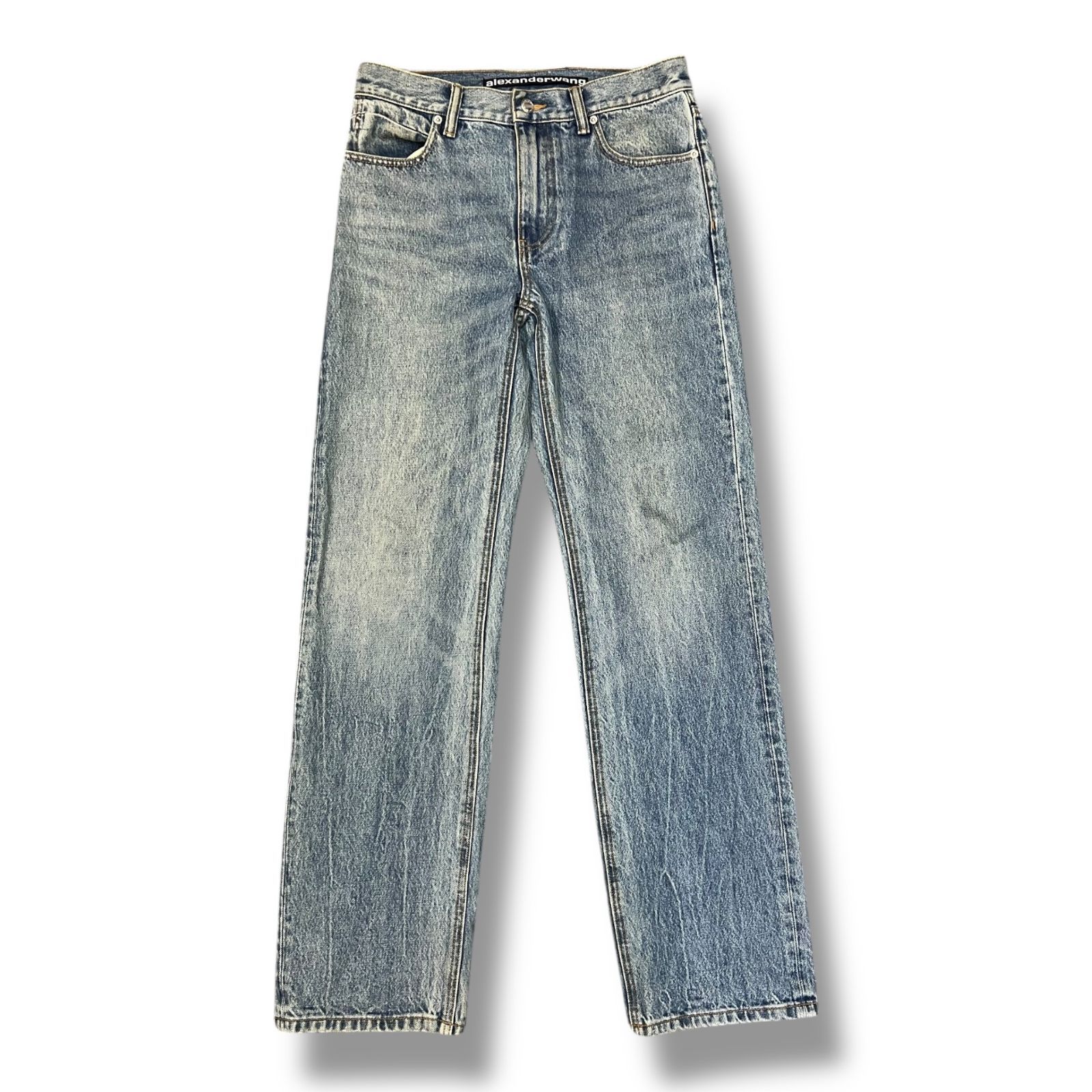 Alexander Wang Layered Jeans レイヤードデザインデニムパンツ ジーンズ アレキサンダーワン インディゴ 25 827 A 1