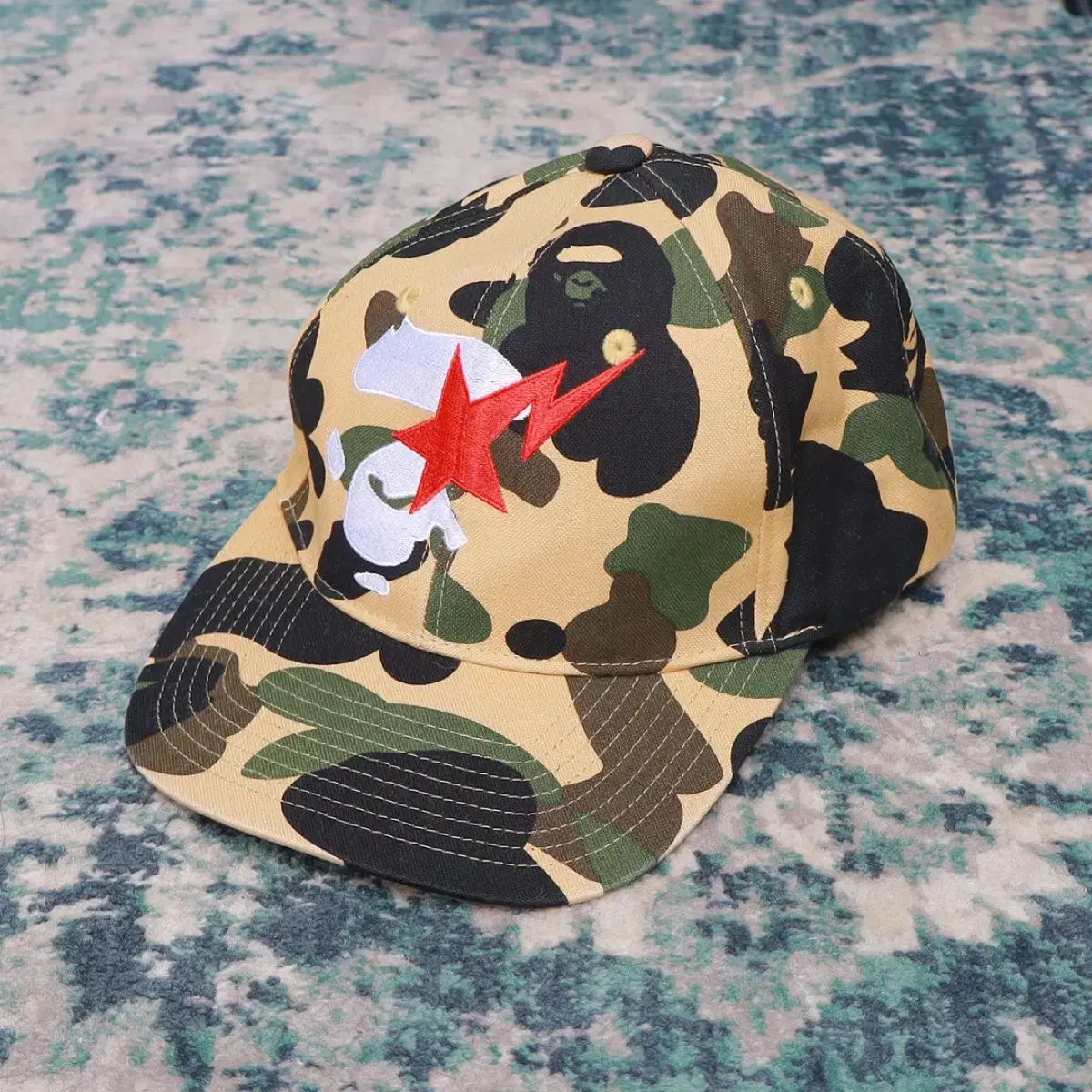 A BATHING APE 迷彩キャップ 【公式通販】