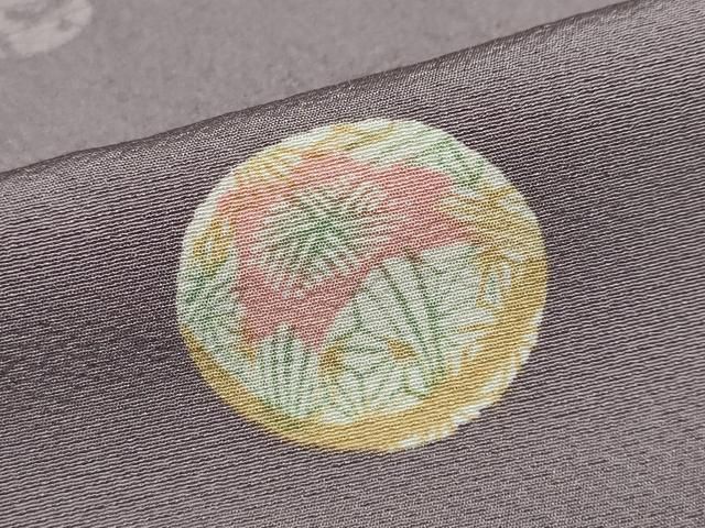 型染め 手毬草花文