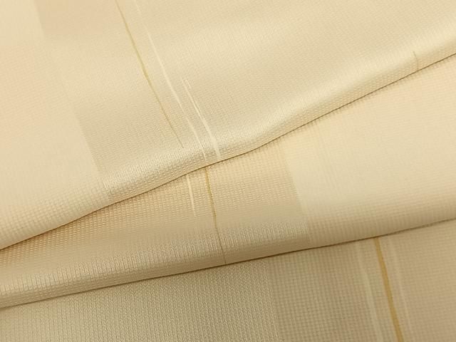 平和屋着物●上質な小紋 縞 ロング丈 正絹 fy