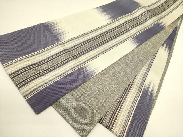 平和屋着物○ひなや工房 くむ・あむ・おる 伊豆蔵明彦 唐組 太鼓柄袋帯