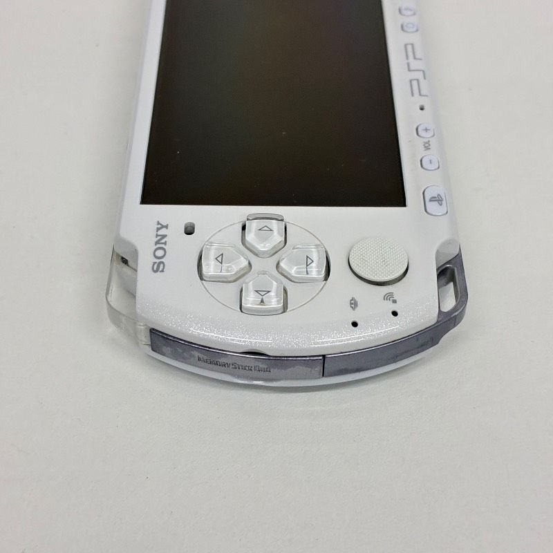 初期化済/動作品】 SONY PlayStation Portable PEARL WHITE PSP PSP