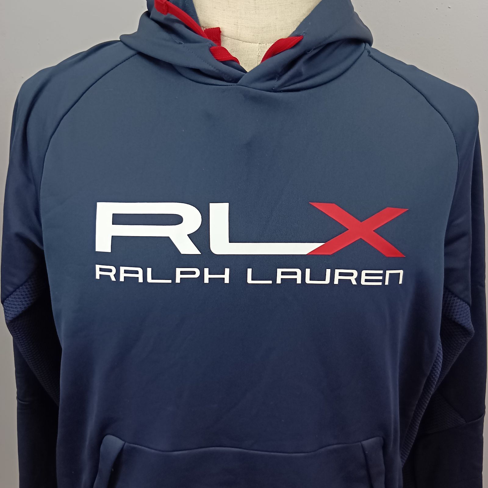 RLX RALPH LAUREN ラルフローレン ロゴパーカー サイズM ネイビー