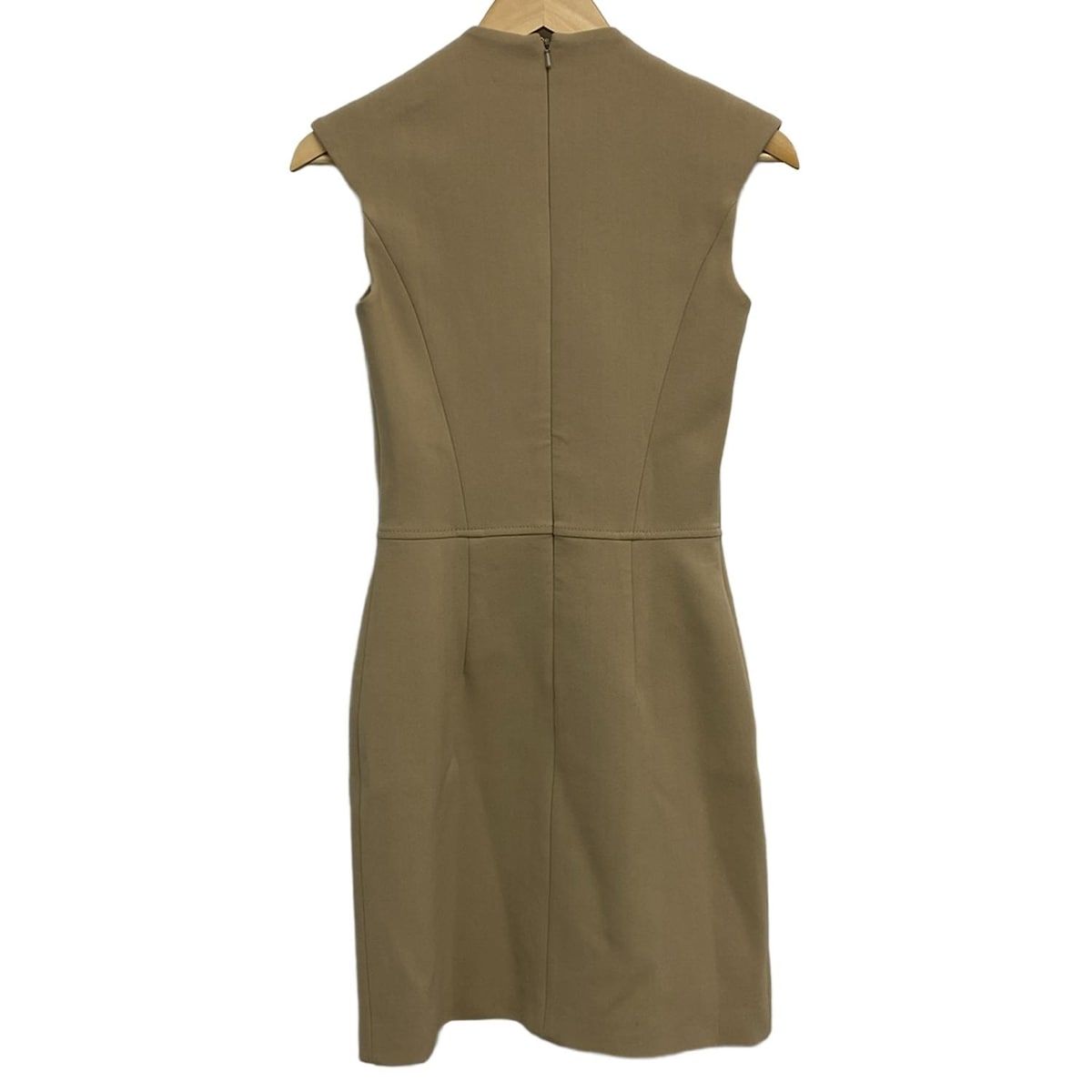 CARVEN カルヴェン ワンピース サイズ36 S レディース - ベージュ ノースリーブ|ひざ丈