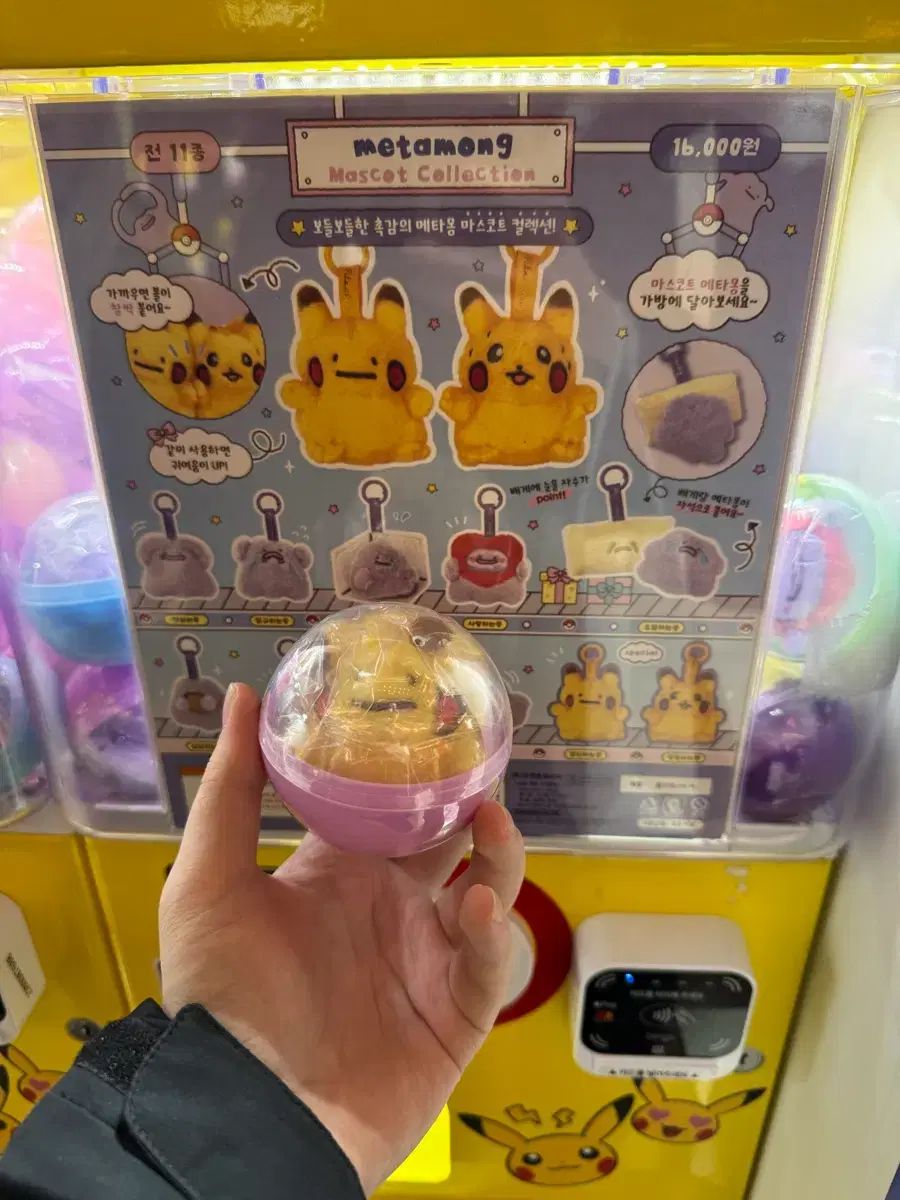 잠실メタモンポップアップピカチュウ