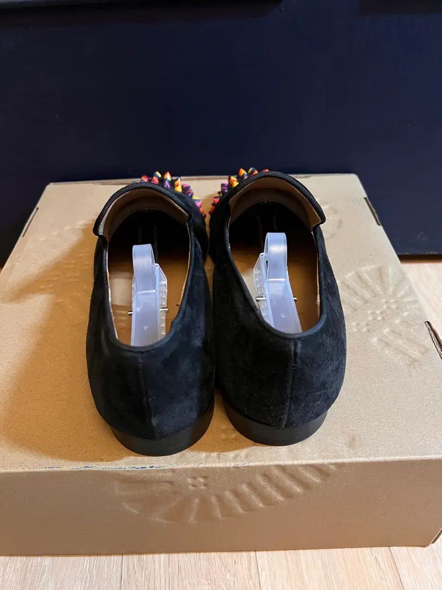  クリスチャン ルブタン ブラック ローファー ローファー ブーツ 革靴