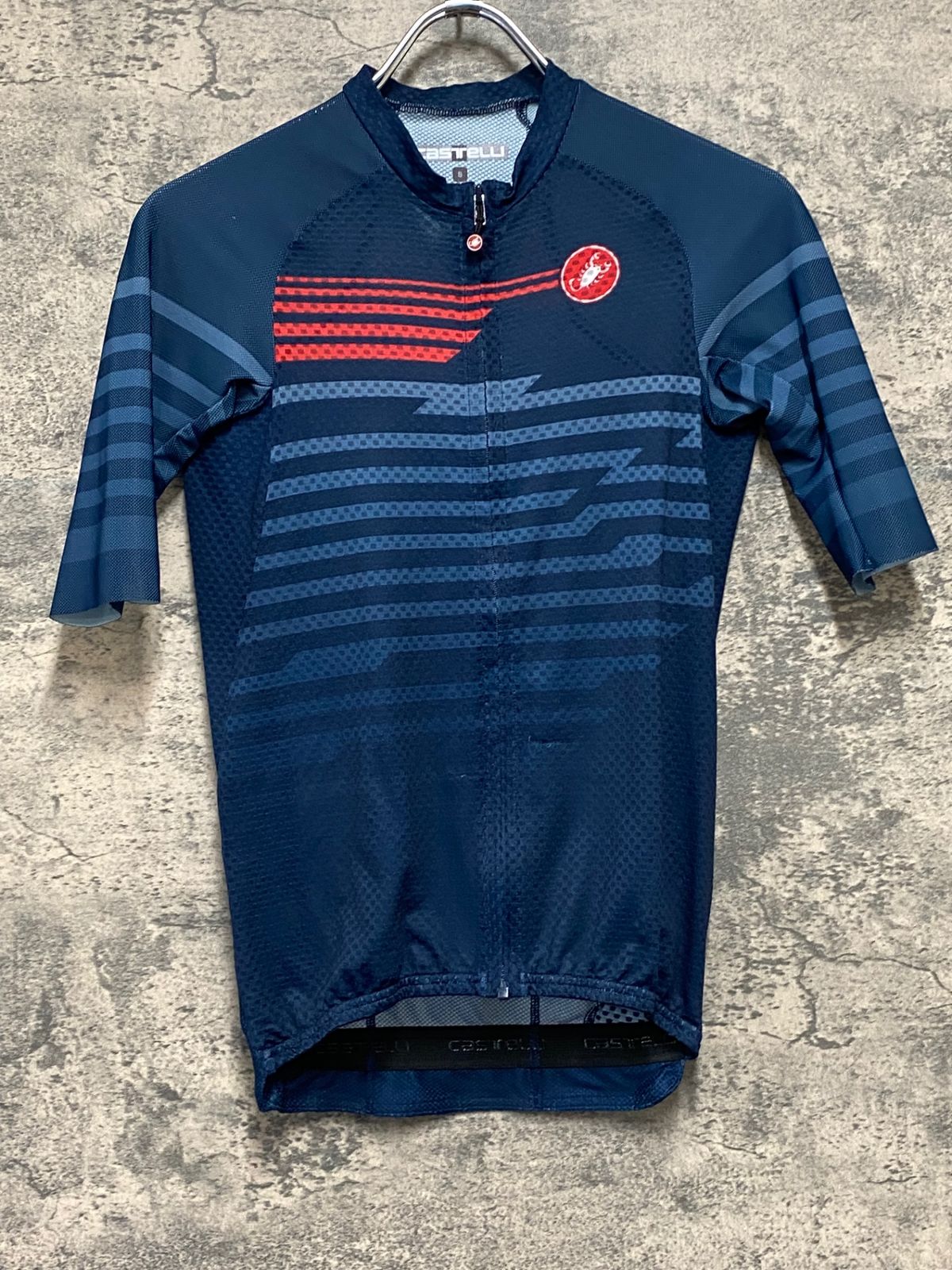 CASTELLI ROSSO CORSA サイクルジャージ 上下 黒 JP269 カステリ