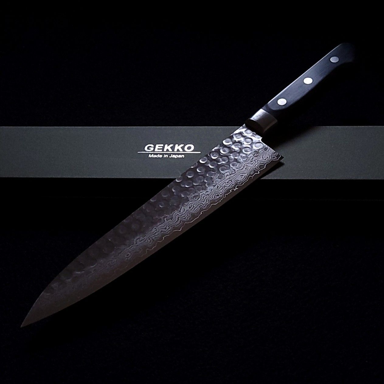 VG10 ダマスカス 牛刀包丁210mm G1754E 日本製 月光作 - メルカリ