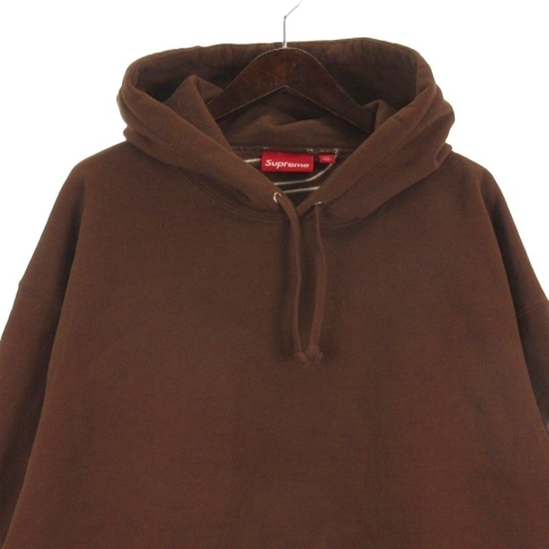 シュプリーム SUPREME 24FW Satin Applique Hooded Sweatshirt ロゴ