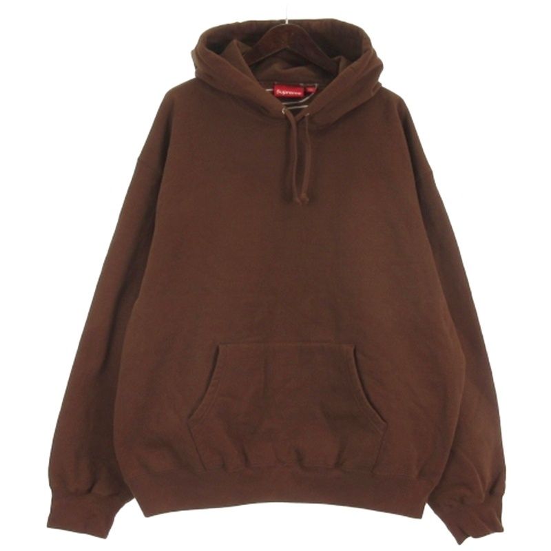 シュプリーム SUPREME 24FW Satin Applique Hooded Sweatshirt ロゴ