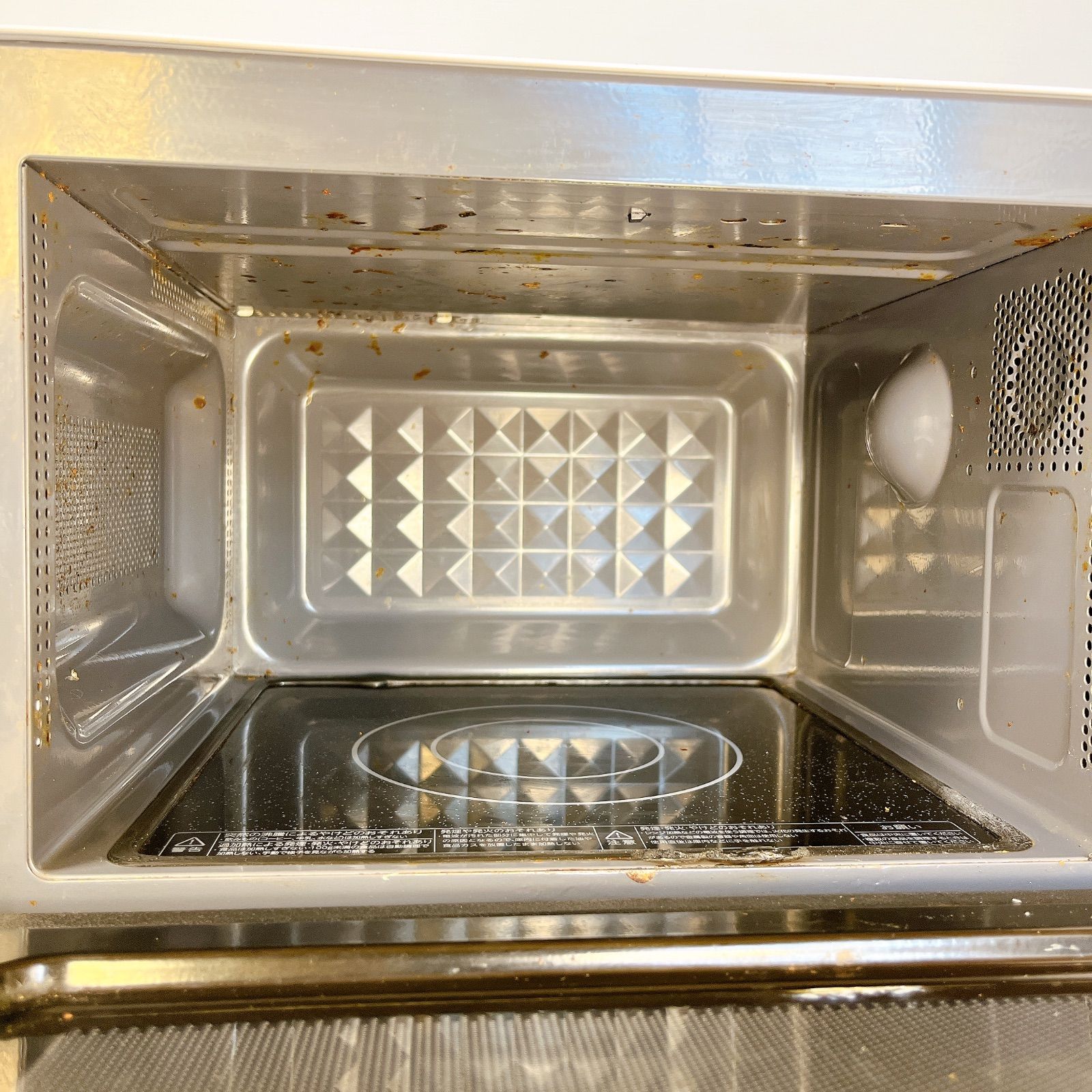 TOSHIBA 東芝 電子レンジ ER-WS17(W) 2021年製 #BTY2320 フラット庫内