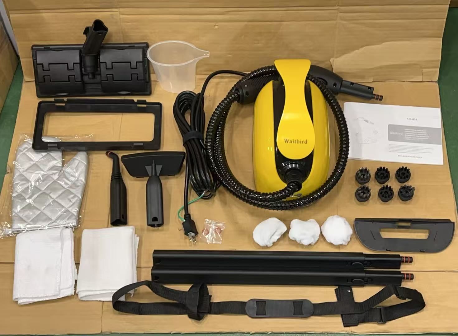 スチームクリーナー 多機能 1.1 L大容量 **4419277