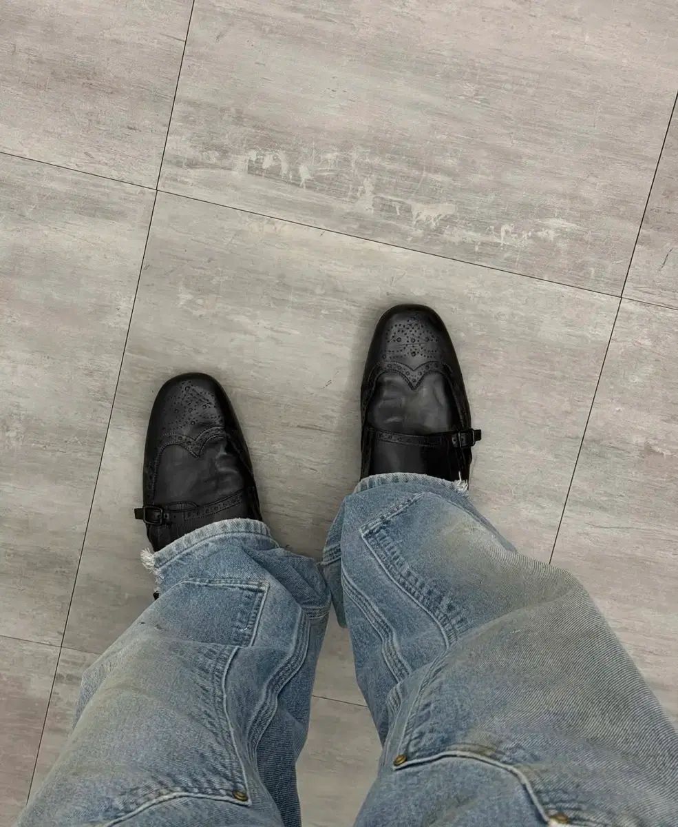 PRADA プラダ ダブル モンク 7 5 265