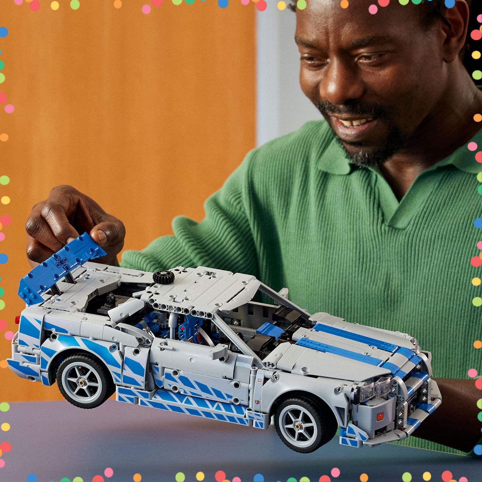 在庫処分 レゴ LEGO テクニック ワイルド スピード 日産スカイラインGT-R R 34 おもちゃ 玩具 プレゼント ブロック 男性 女性 乗り物 車 ミニカー 母 父 42210