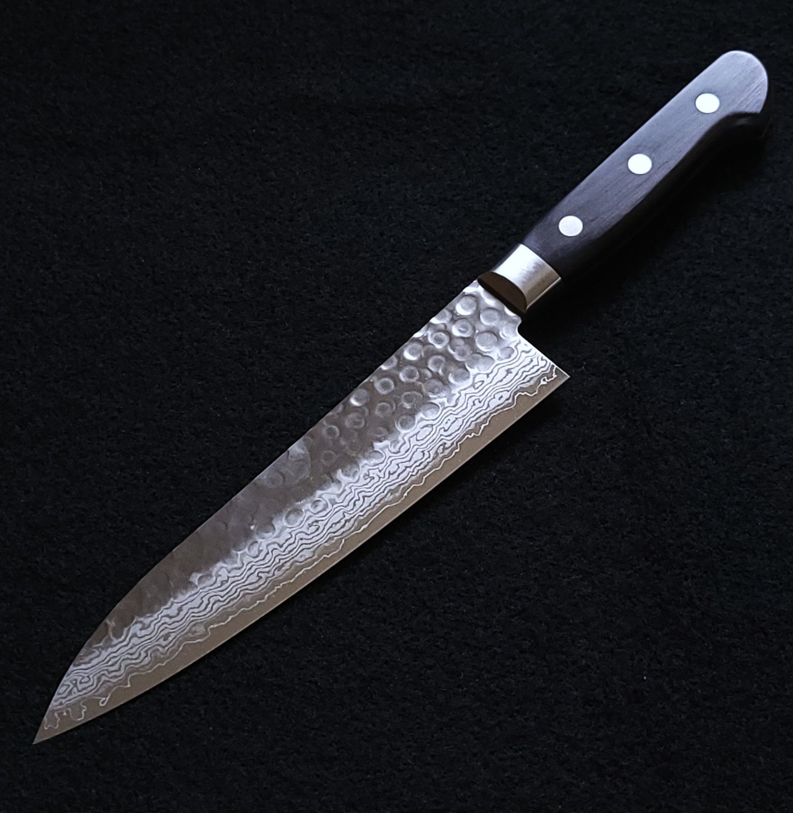  VG 10 ダマスカス 牛刀包丁180 mm G 1753 J GEKKO 月光作 牛刀 包丁 ナイフ