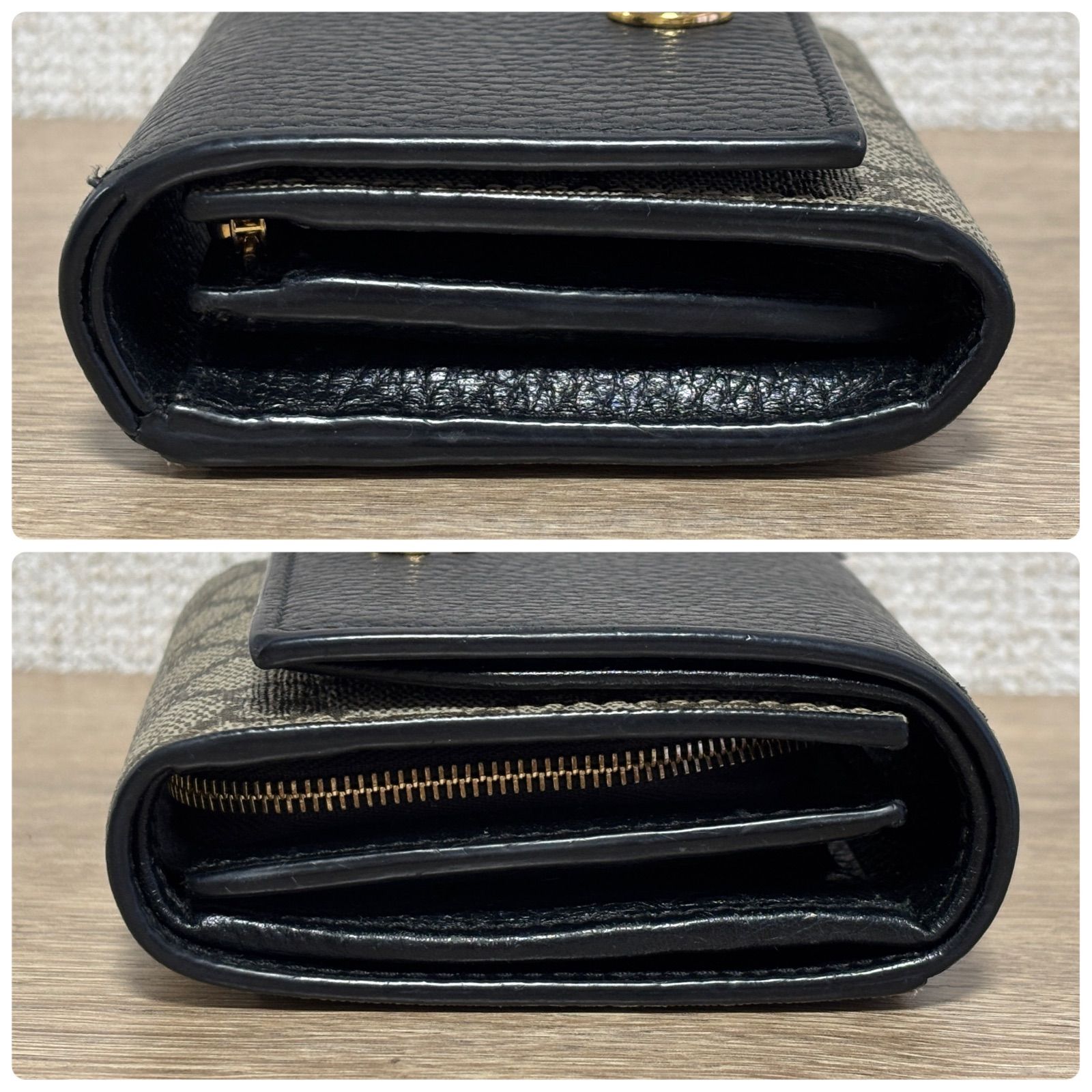 2415 GUCCI グッチ 折り財布 マーモント GG スプリーム コンパクト 2415 GUCCI グッチ 折り財布 マーモント GG スプリーム コンパクト