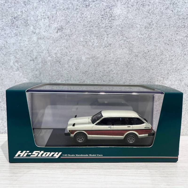 ハイストーリー 日産サニー カリフォルニア 1400SGL 1979 ミニカー銀 新品未開封】Hi-Story 日産 サニー カリフォルニア 1400SGL 1979