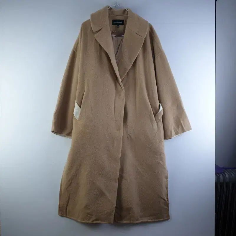 PLASTIC ISLAND プラスティック アイランド レディース Mサイズ ベージュ ロングコート L 1927