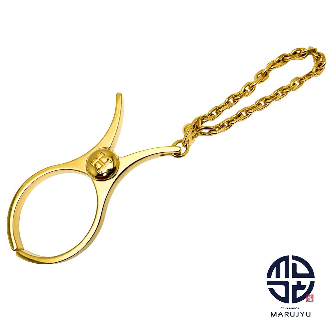 ◇エルメス◇グローブホルダー/チャーム/ブランド HERMES エルメス フィルー グローブホルダー 手袋ホルダー ゴールド