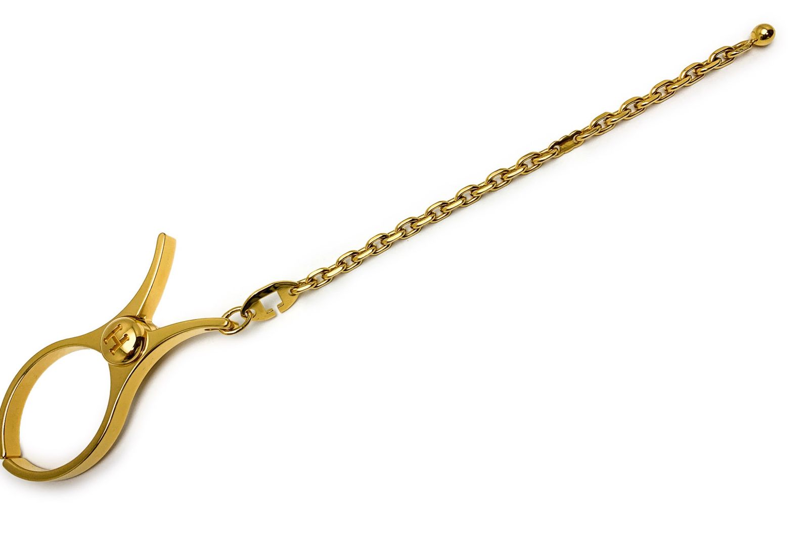 HERMES エルメス ゴールド グローブホルダー ブランド 小物 チャーム