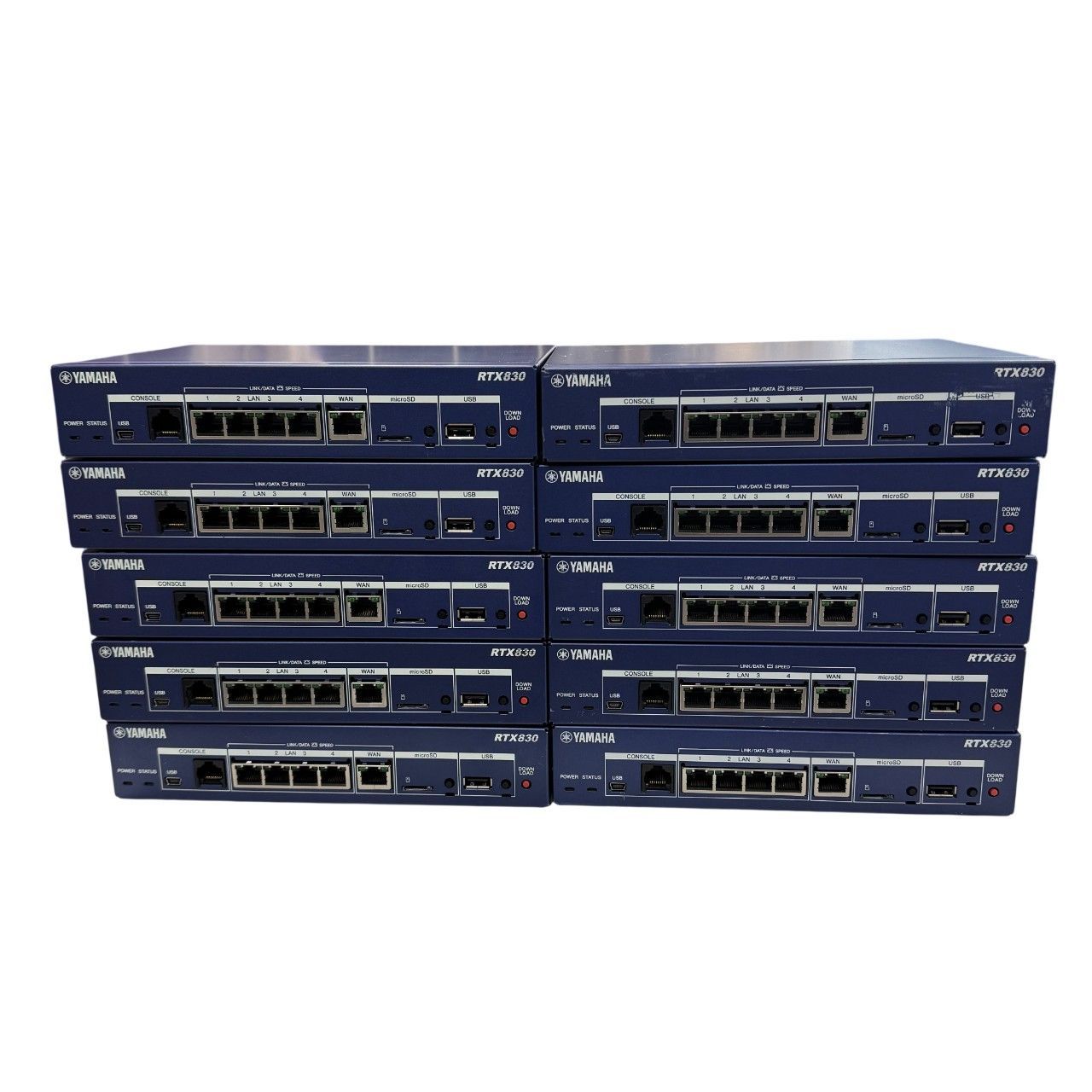 YAMAHA RTX830 ギガアクセス VPN ルーター 動作品10台 Amazon | 【整備済み品】 YAMAHA RTX830 ギガアクセスVPNルーター