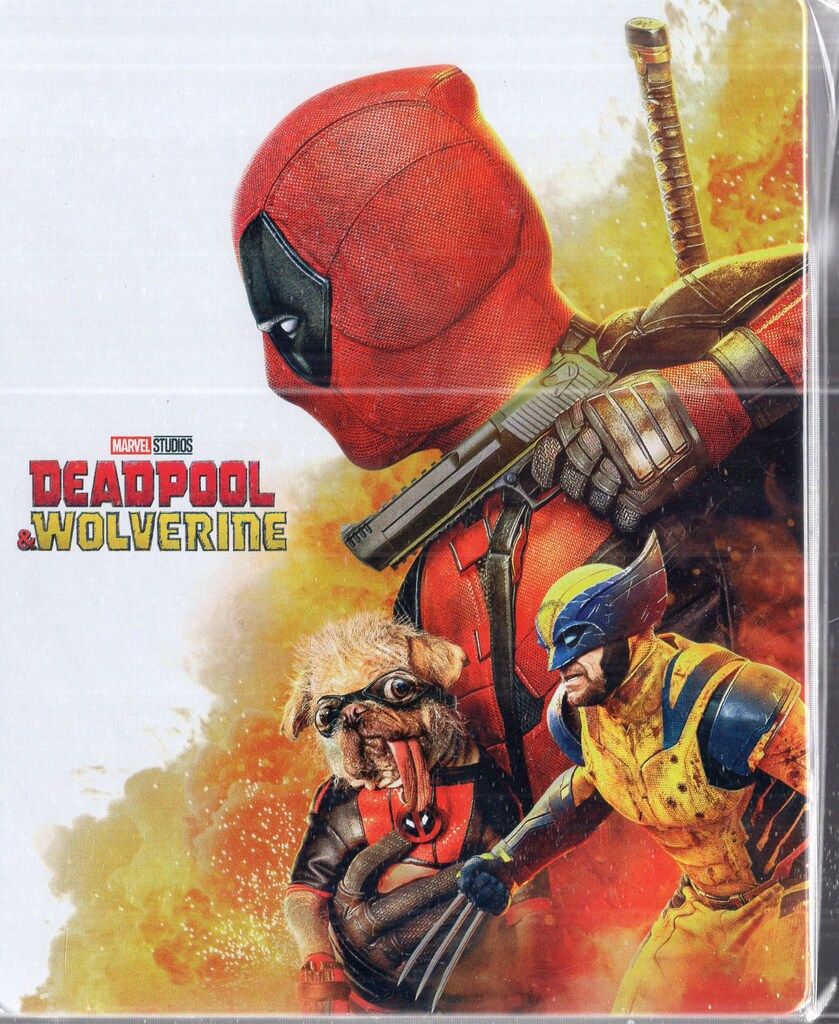 ハピネットメディアマーケティング 外国映画Blu ray スチールブック デッドプール版 Ama特典欠 デッドプール ウルヴァリン 4 KUHD 3 D Blu