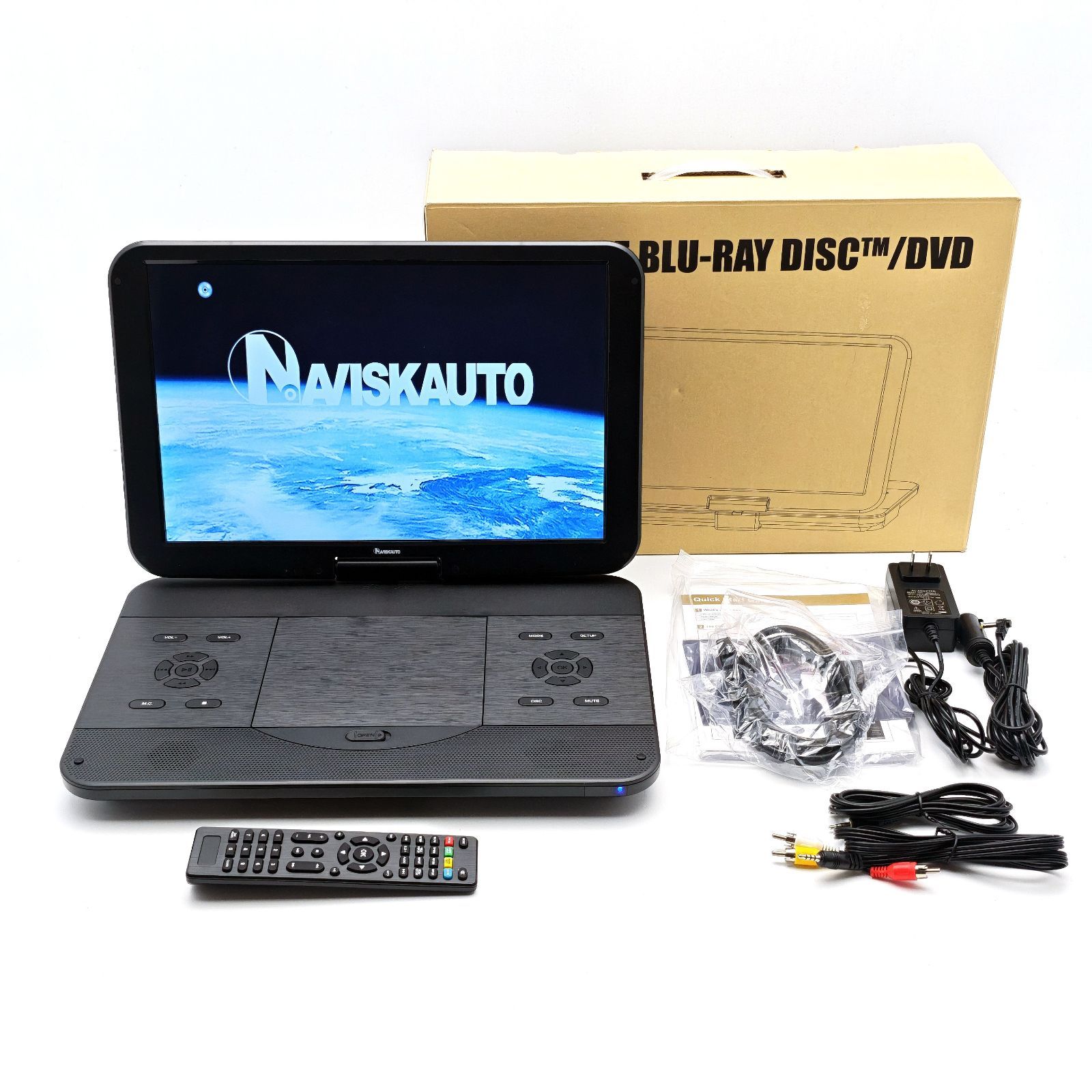 美品】NAVISKAUTO PB1305B-N2 15.4インチ液晶搭載ポータブルブルーレイ