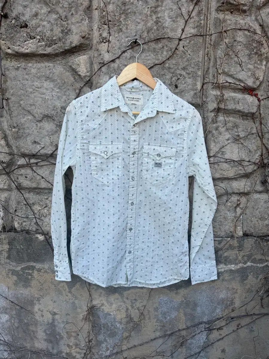 デニム アンド サプライ ポロ ラルフローレン レトロ ウェスタン シャツ s