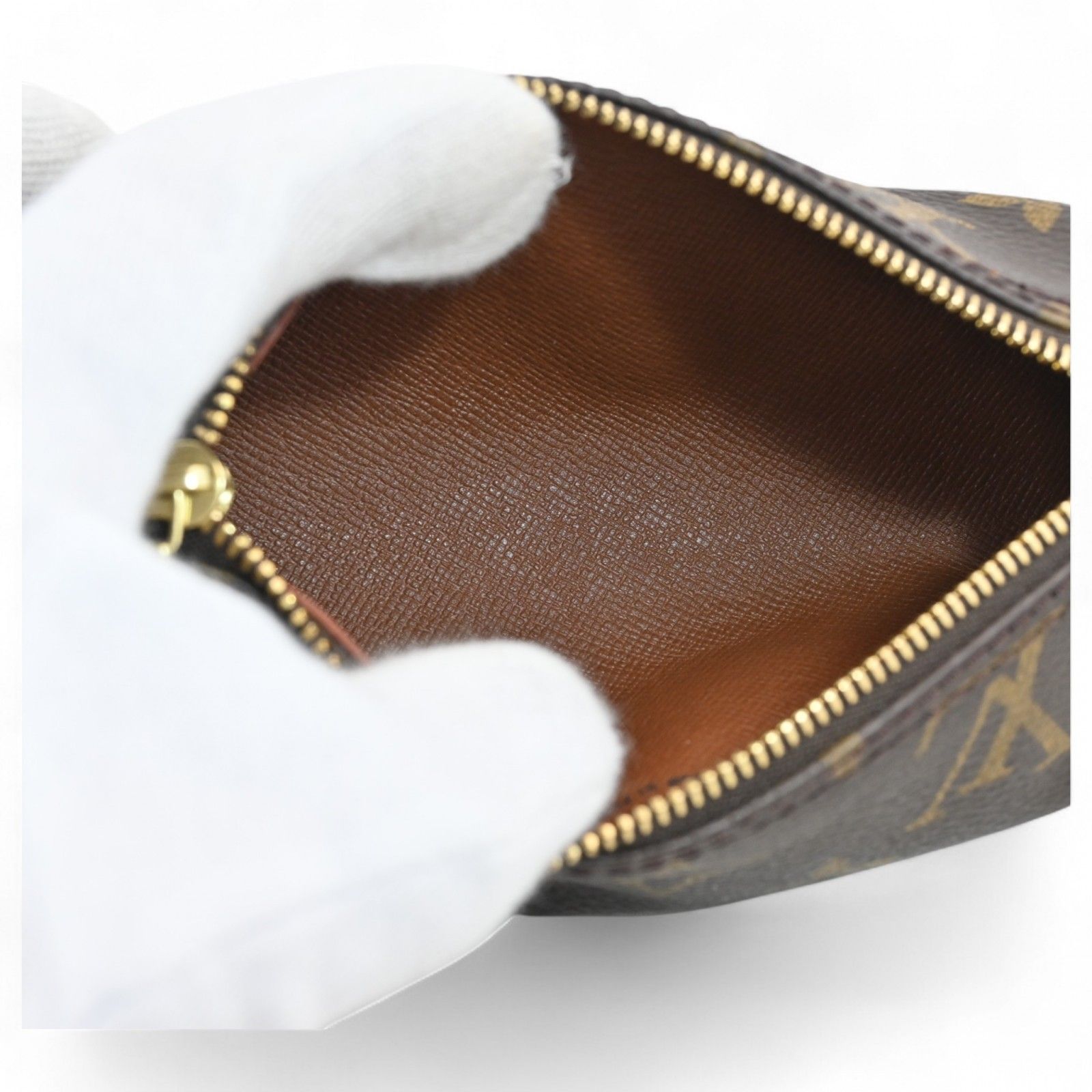 ルイヴィトン モノグラム パピヨン ミニポーチ Bランク lv8816cw