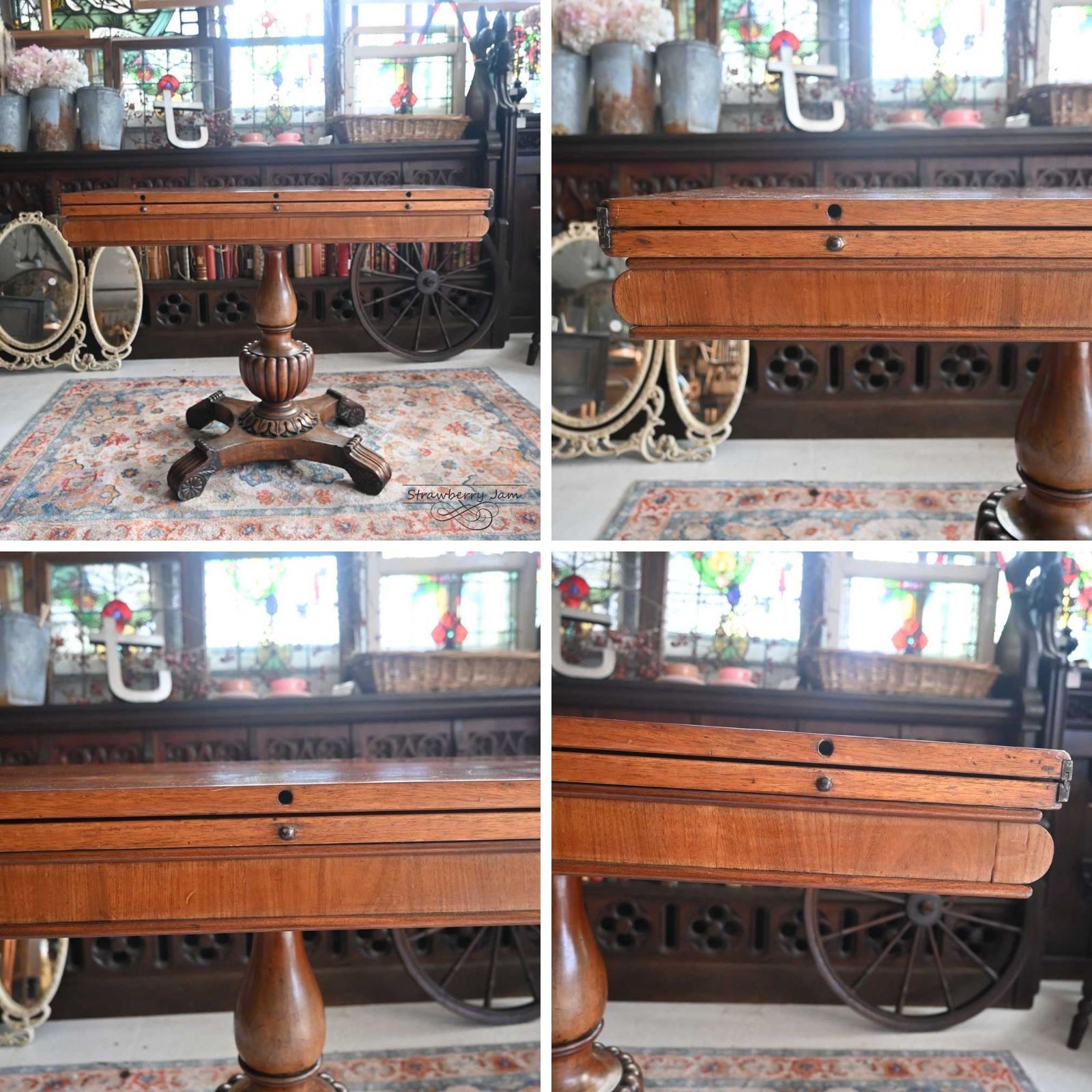 L3705-220 英国アンティーク ヴィクトリアン様式 バーズアイ